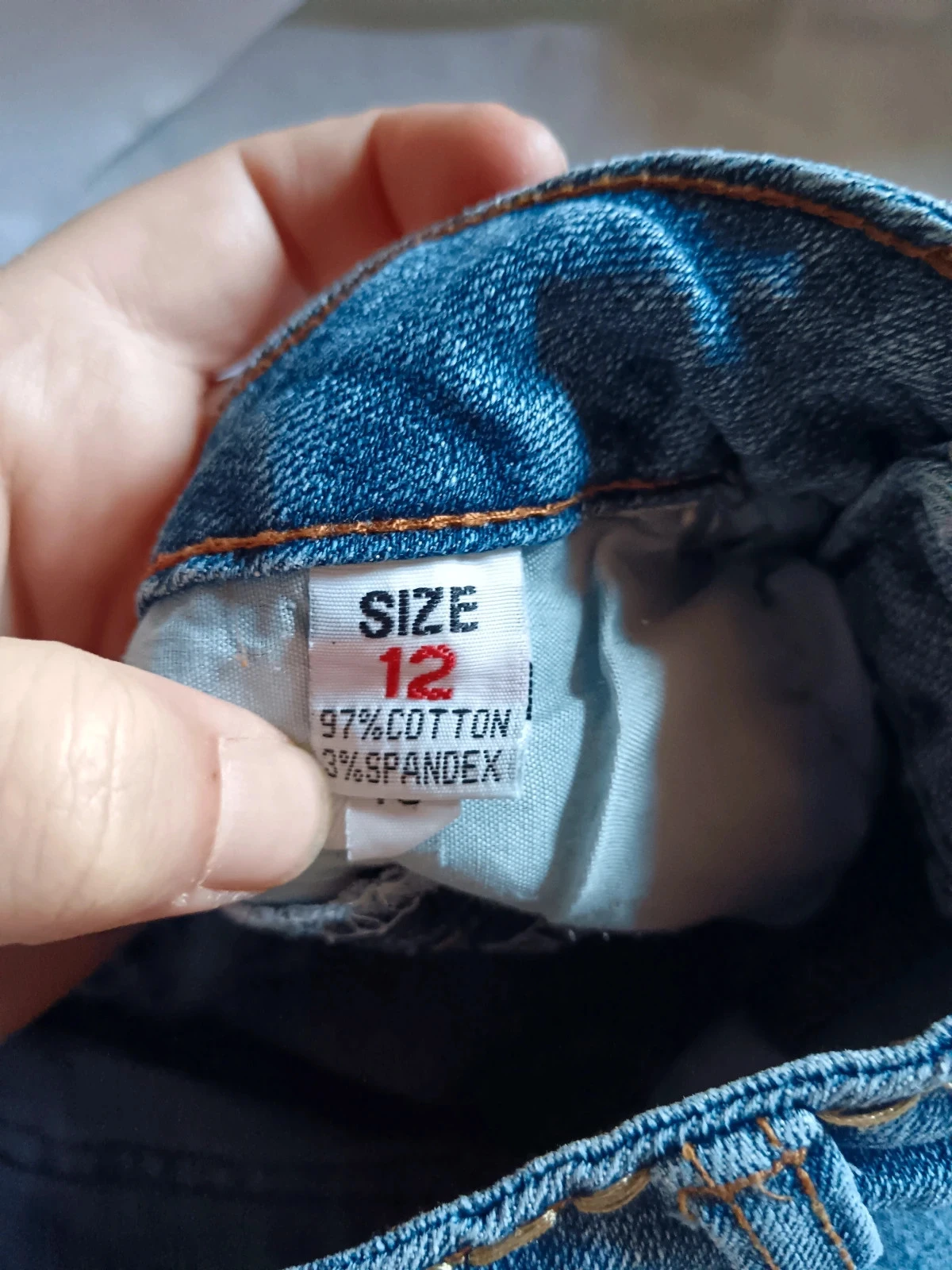 Mini denim skirt – photo 5